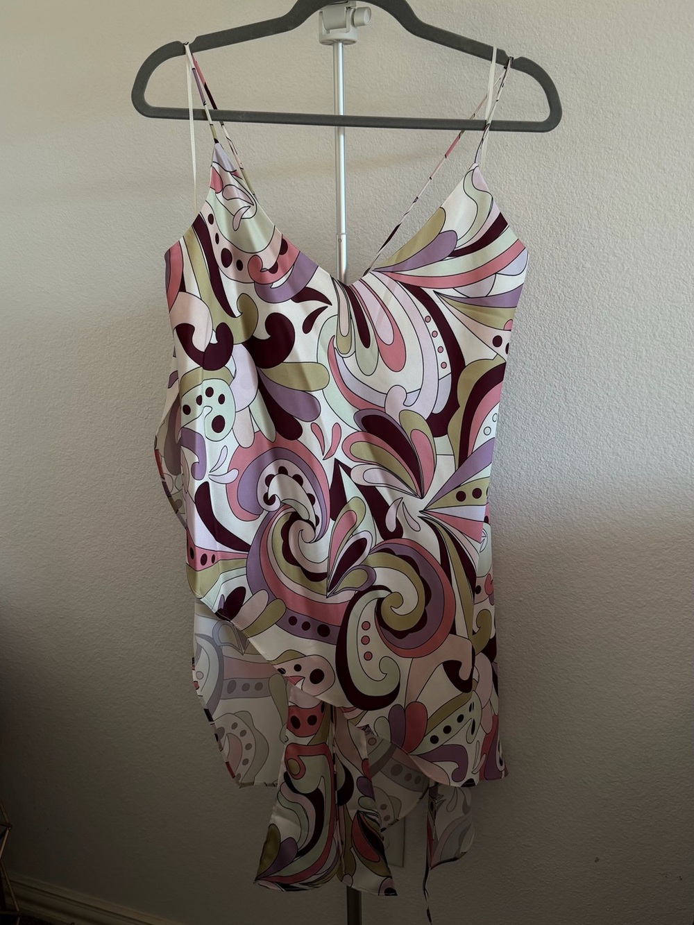Steve Madden Margan Petal Paisley Top